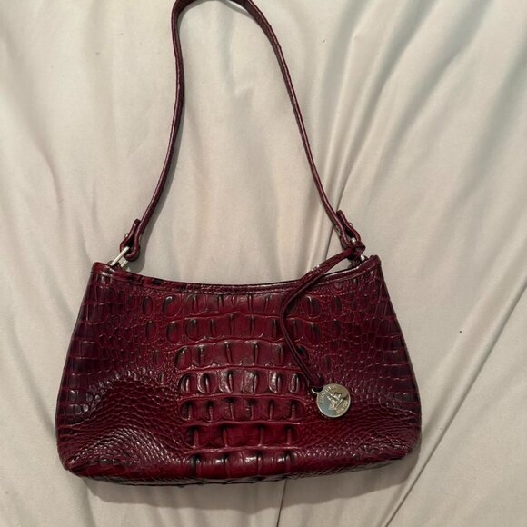 Brahmin Lorelie Cherry Lacquer Melbourne shoulder bag - Picture 1 of 7